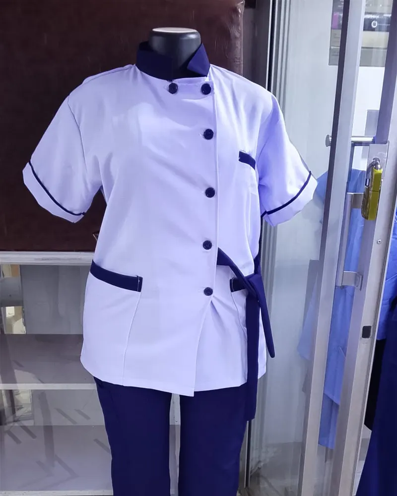 Chinese Collar Nurse Uniform